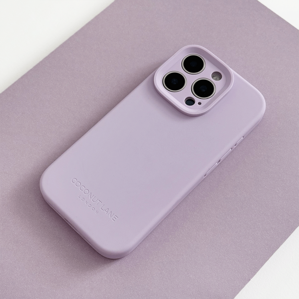 Butter Soft Silicone iPhone Case - Lilac Butter Soft Silicone iPhone Case - Lilac