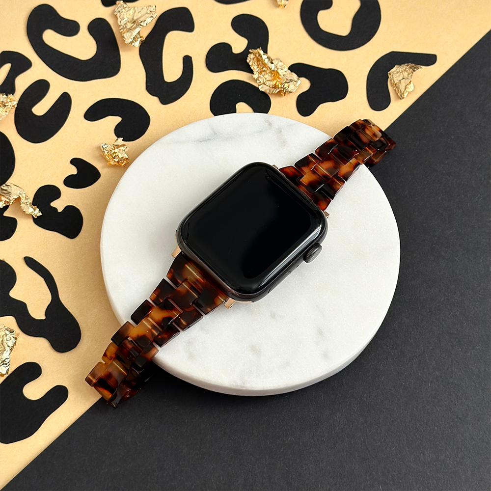 Luxe Black Marble Apple Watch Strap Watch Bands Coconut Lane