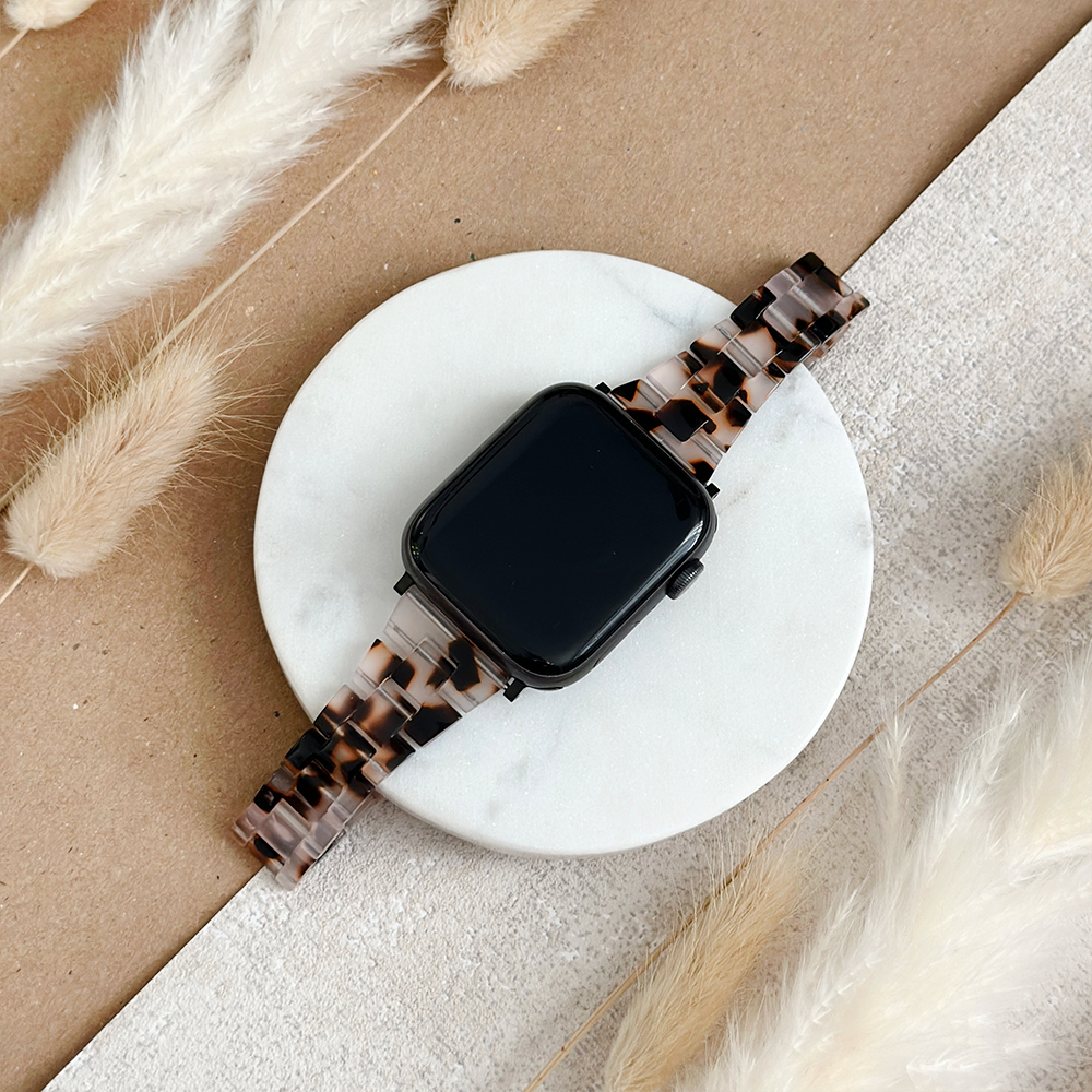 Luxe Black Marble Apple Watch Strap Watch Bands Coconut Lane
