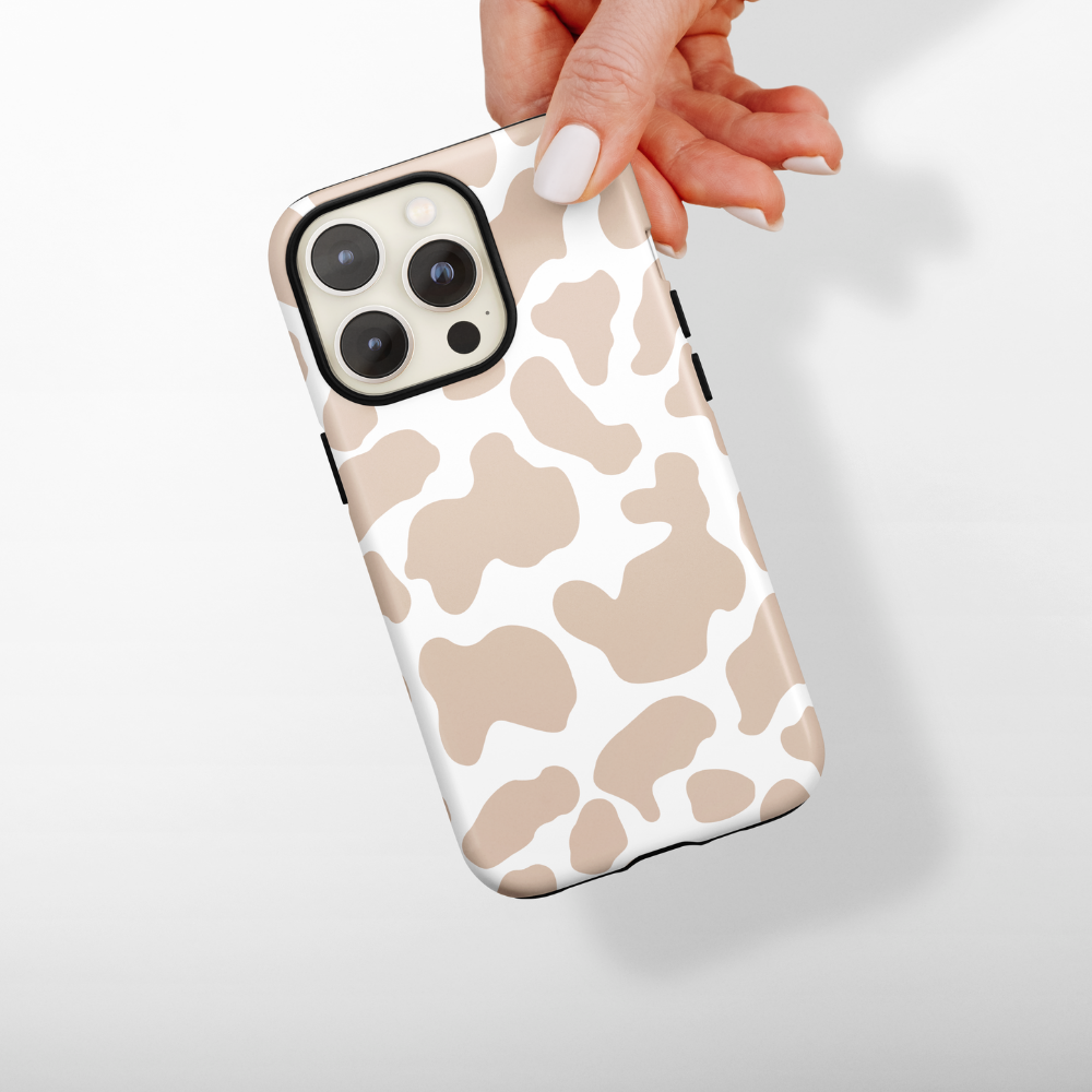 Tough Phone Case Nude Cow iPhone Cases Coconut Lane