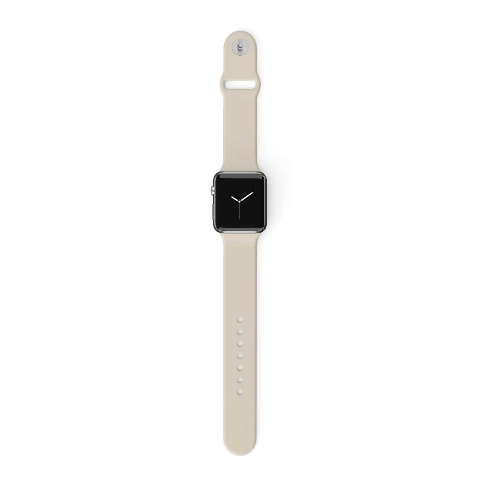 NAKD Apple Watch Strap Almond White Watch Bands Coconut Lane