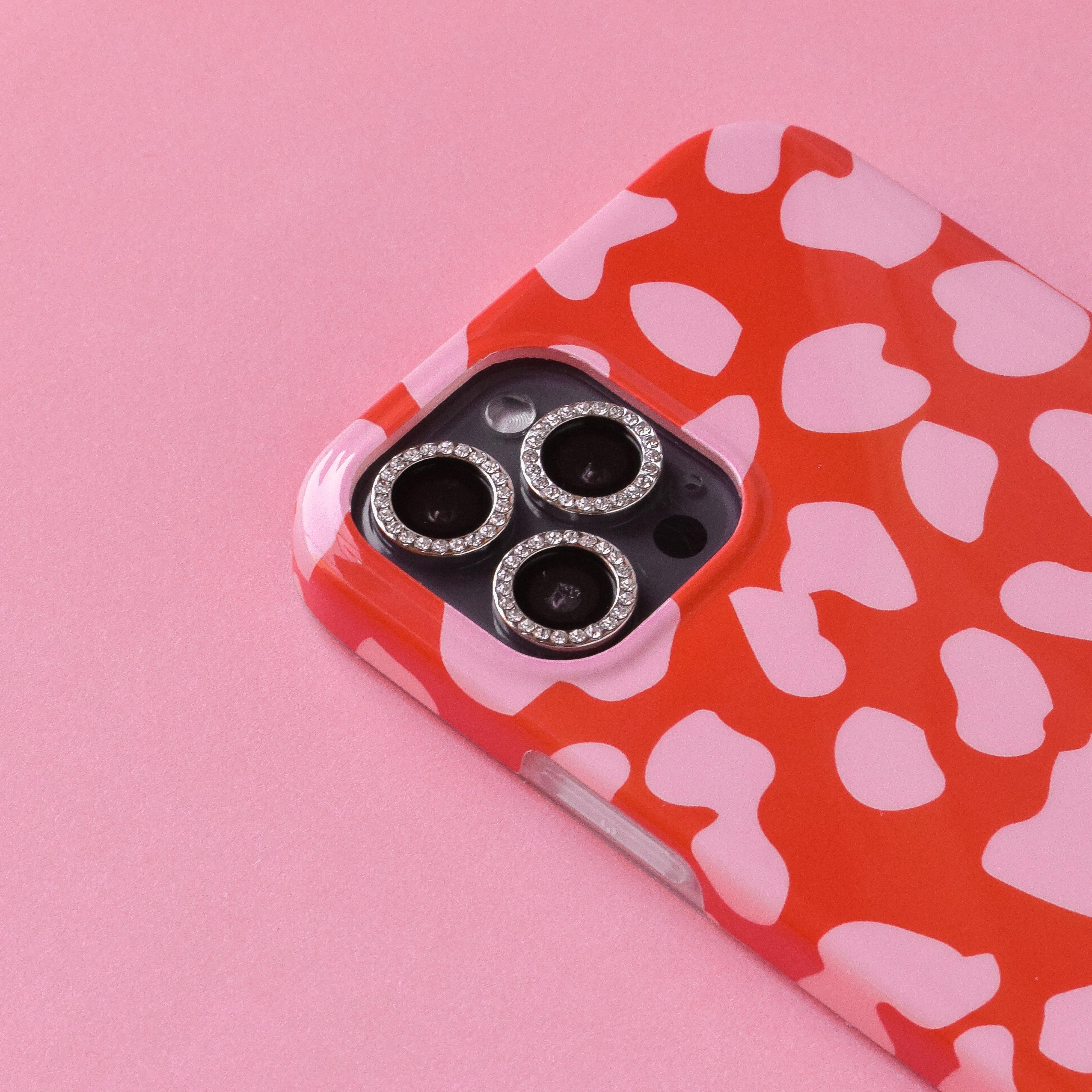 Protective Camera Lens Covers Diamante Coconut Lane