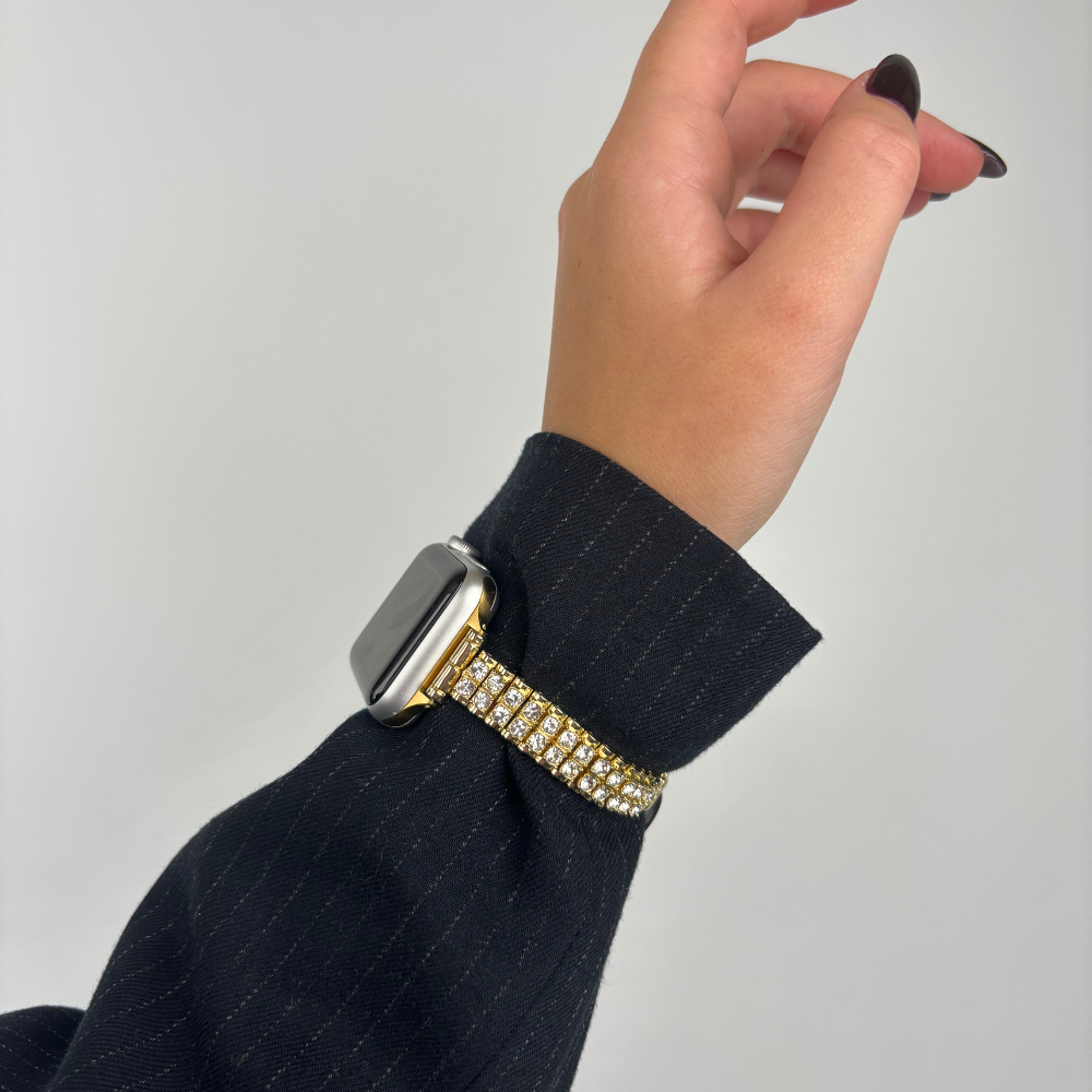 Sparkle Season Apple Watch Strap - Gold