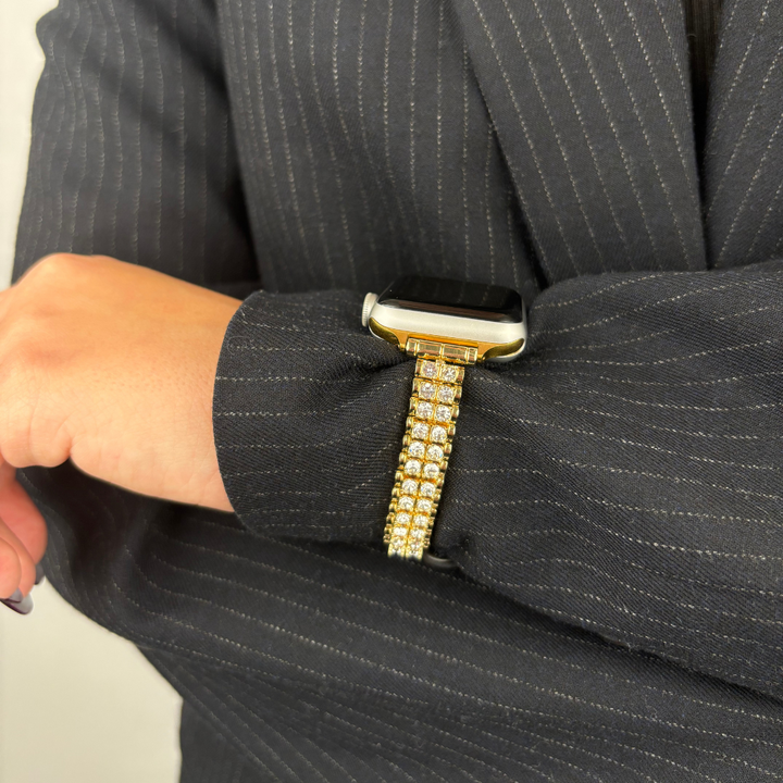 Sparkle Season Apple Watch Strap - Gold