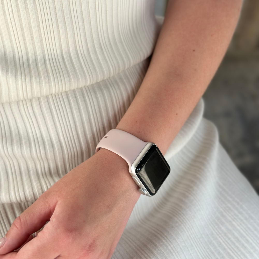 NAKD Apple Watch Strap Dusty Pink