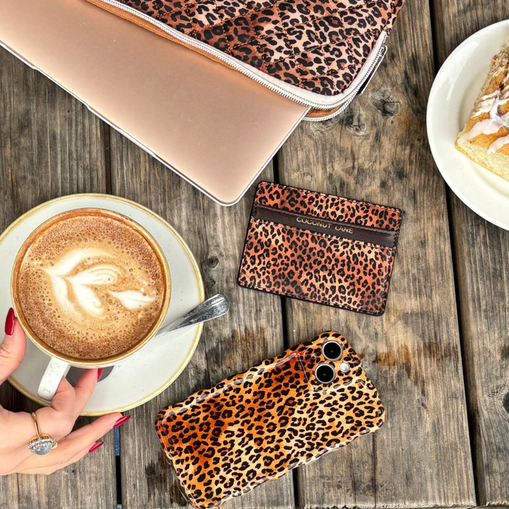 Leopard Card Holder