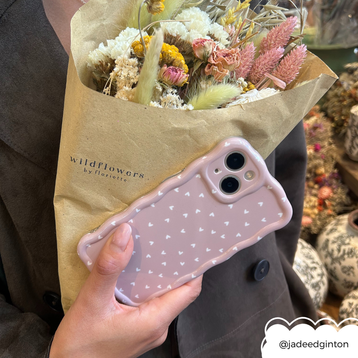 Wavy Phone Case - Chai Hearts