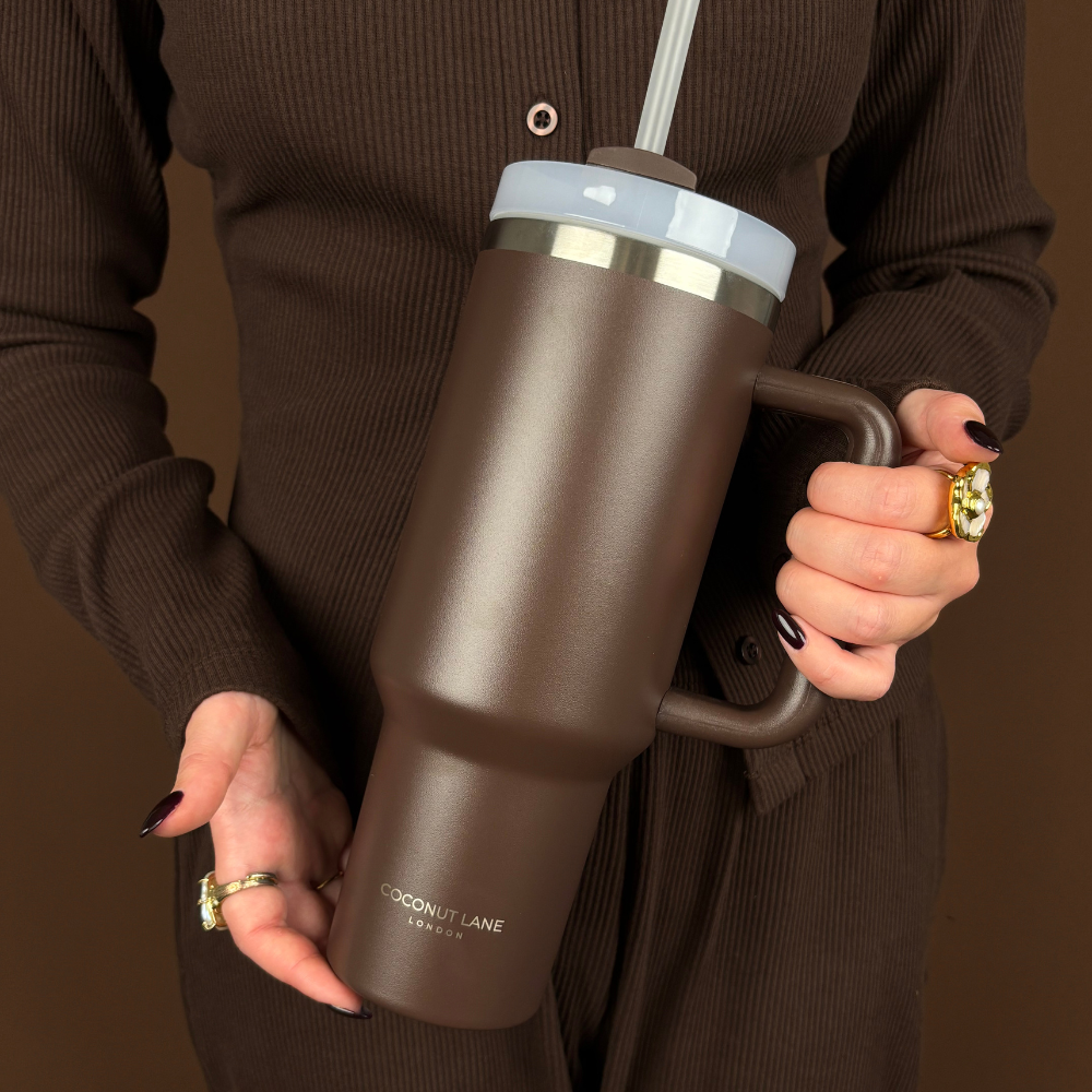 Stainless Steel Tumbler - Chocolate