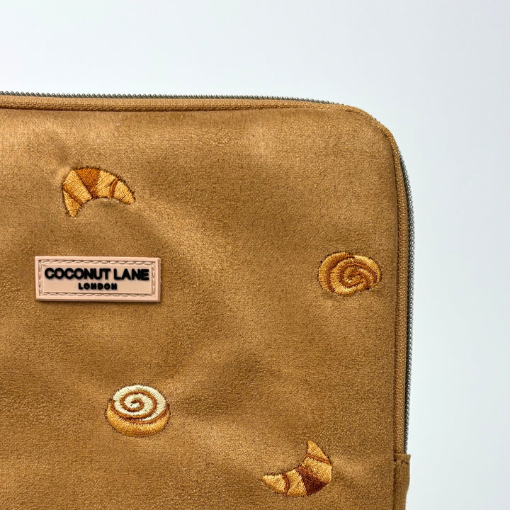 Suedette Croissant Club - iPad Sleeve
