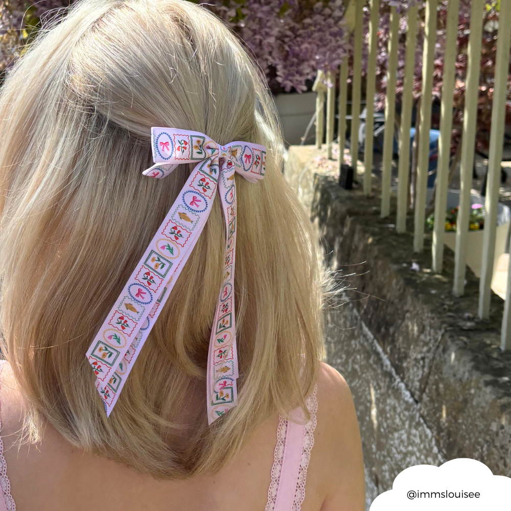 Ribbon Bow Clip - Dolce Vita