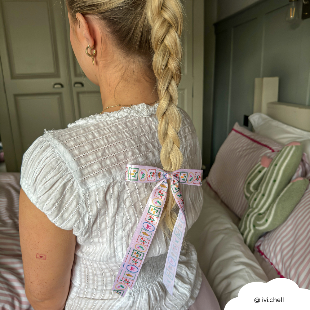 Ribbon Bow Clip - Dolce Vita