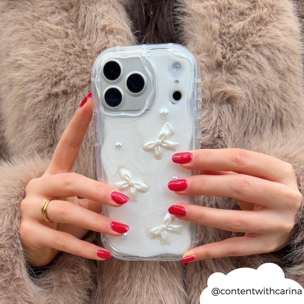 Pearls & Bows iPhone Case | Phone Cases Pearls & Bows iPhone Case | Phone Cases