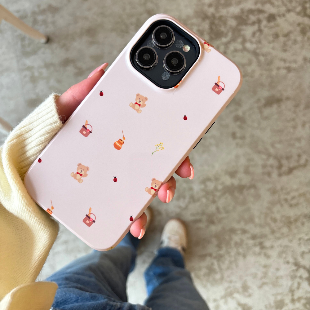 Tough Phone Case - Teddy Bears Picnic