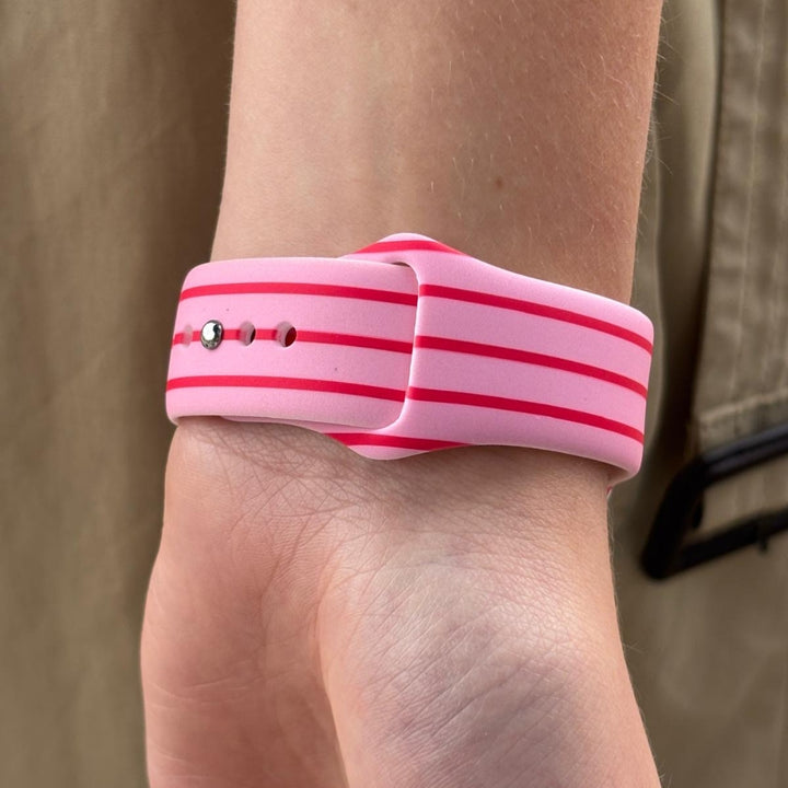 Cherry Stripes Apple Watch Strap