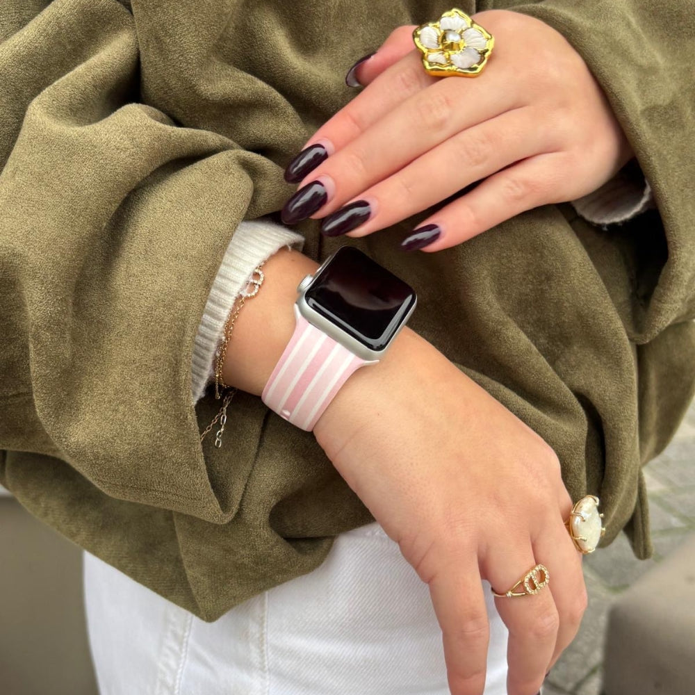 Powder Stripes Apple Watch Strap