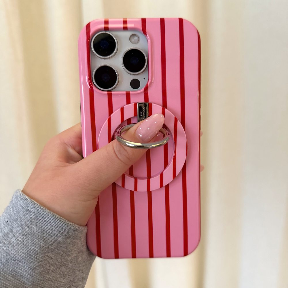 MAGSAFE® Phone Ring - Cherry Stripes