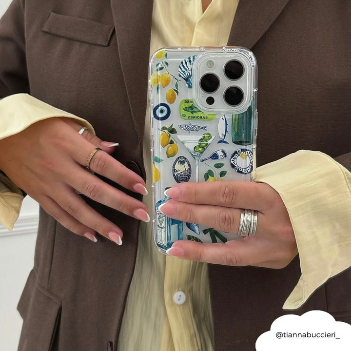 Clear Phone Case - Martini Coast