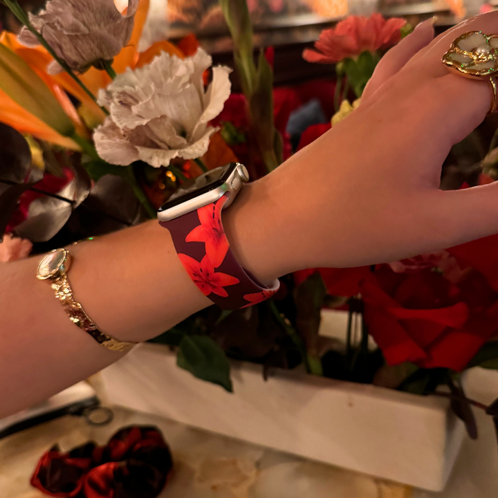 Cinnamon Lily Apple Watch Strap