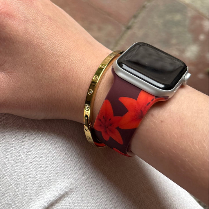 Cinnamon Lily Apple Watch Strap