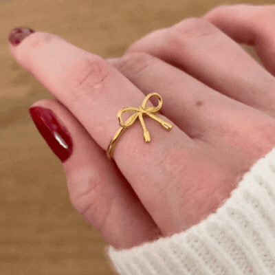 Coquette Bow Ring