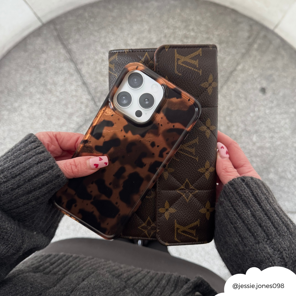 NEW - Leopard Tort Phone Case