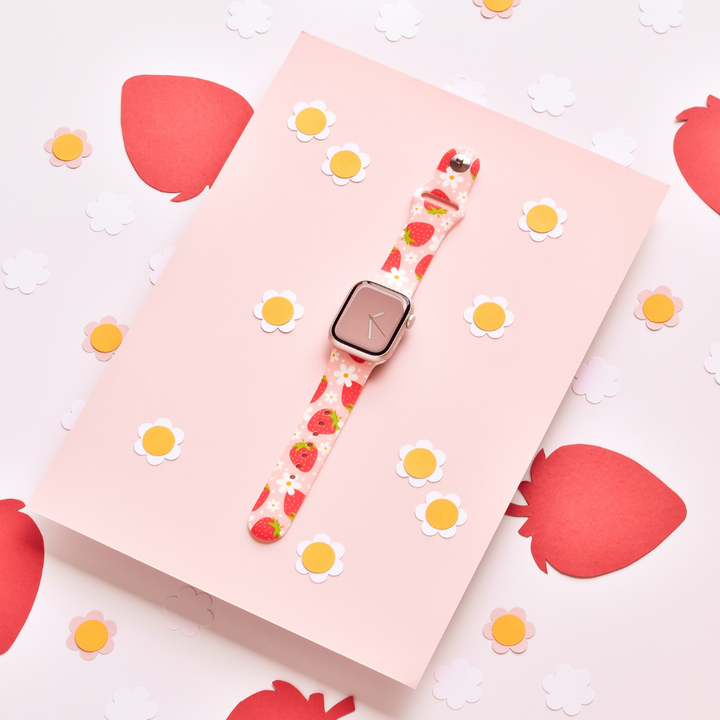 Berry Cute Strawberry Apple Watch Strap