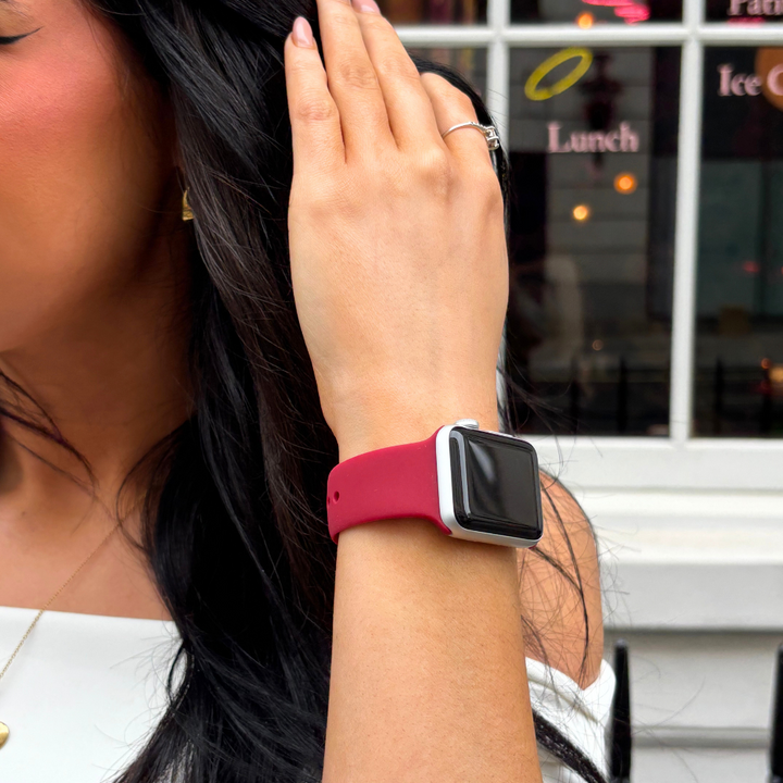 NAKD Apple Watch Strap - Cherry