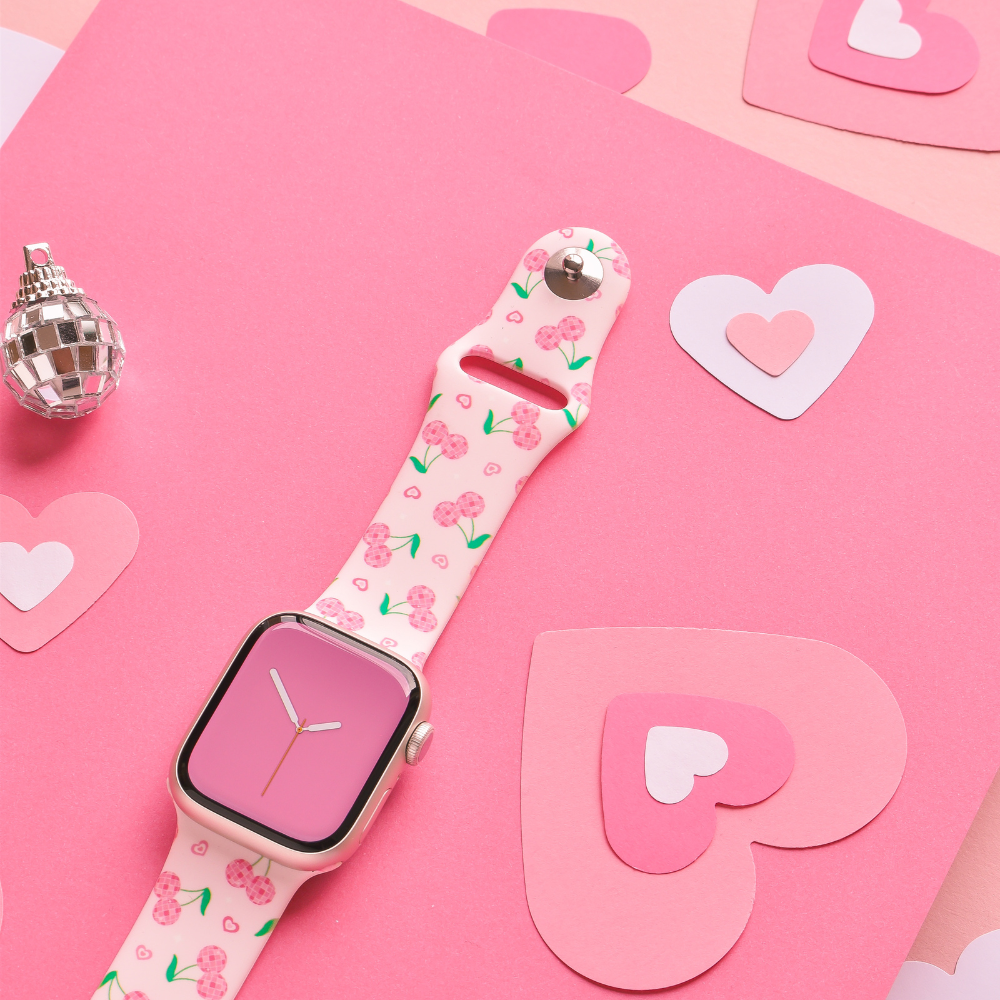 Disco Cherries Apple Watch Strap