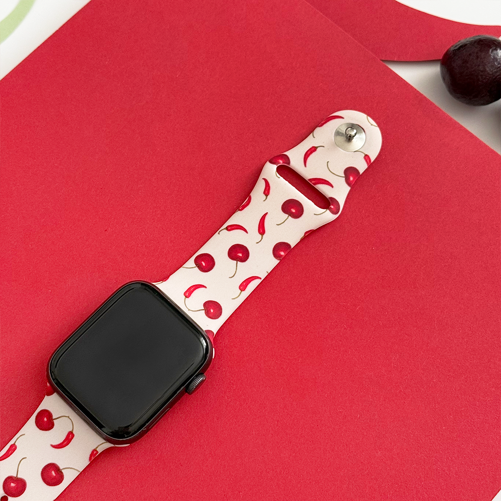 Cherry Spice Apple Watch Strap