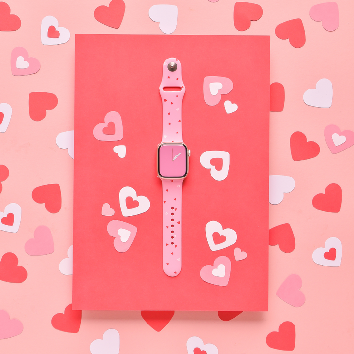 Cute Hearts Apple Watch Strap