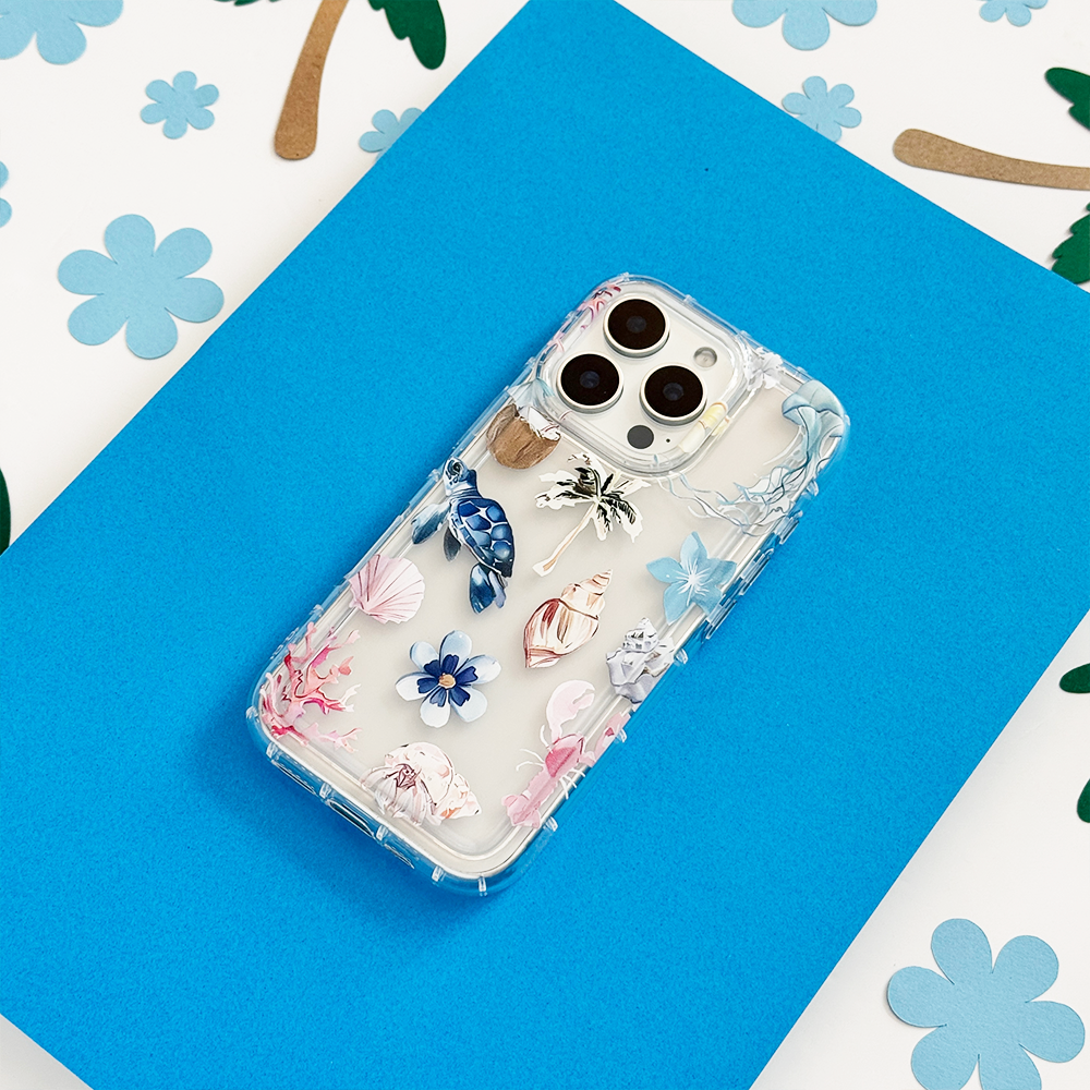 Clear Phone Case - Beach Girl Summer Clear Phone Case - Beach Girl Summer