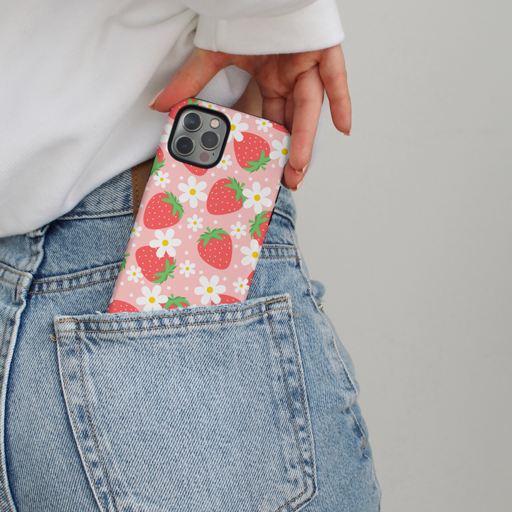 Tough MagSafe® Phone Case - Berry Cute Strawberry