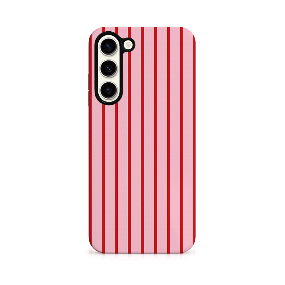 Samsung Phone Case - Cherry Stripe | Phone Cases – Coconut Lane