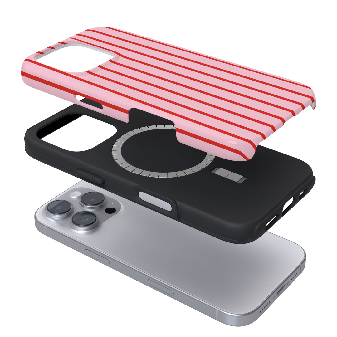 Tough MagSafe® Phone Case - Cherry Stripes