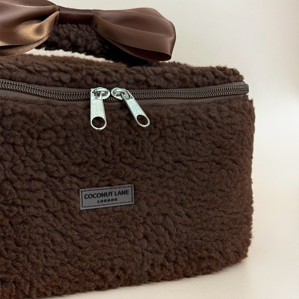 Travel Vanity Case - Chocolate Teddy