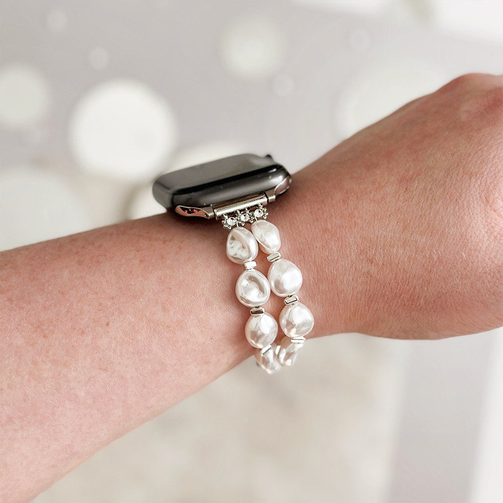 Chunky Pearl Bracelet Bracelet Apple Watch Strap