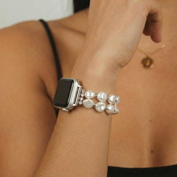 Chunky Pearl Bracelet Bracelet Apple Watch Strap