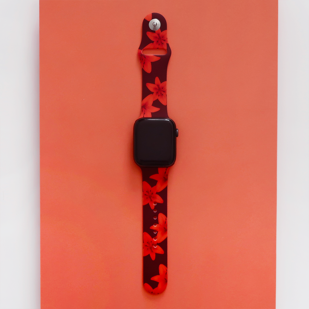 Cinnamon Lily Apple Watch Strap
