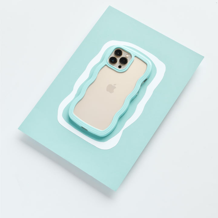 Curvy Phone Case - Blue
