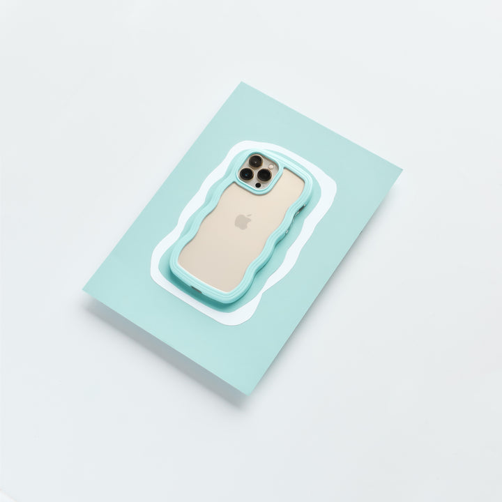 Curvy Phone Case - Blue