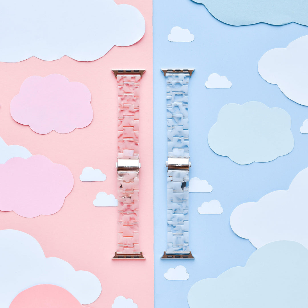 Luxe Blue Clouds Apple Watch Strap