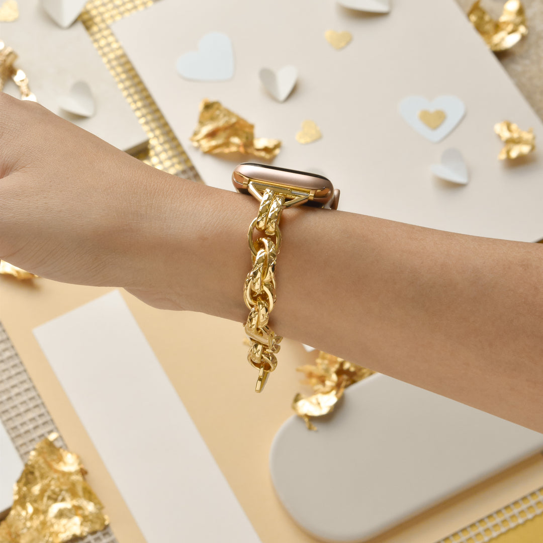 Chain Bracelet Apple Watch Strap - Gold