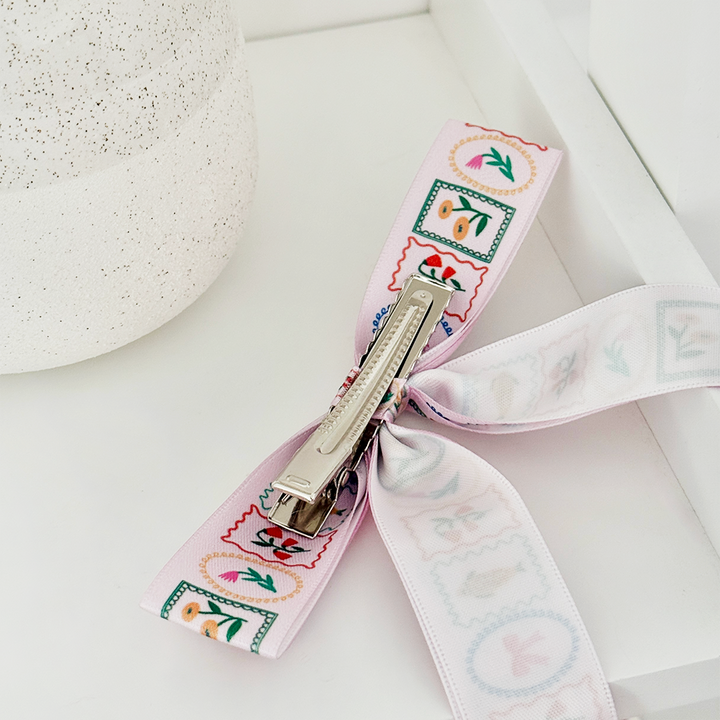 Ribbon Bow Clip - Dolce Vita