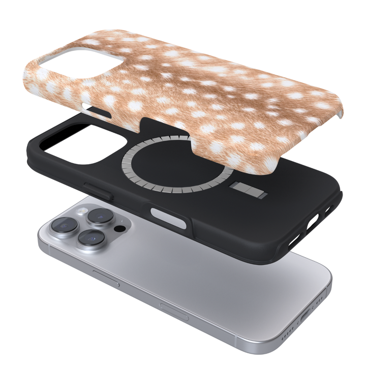Fawn print tough phone case.