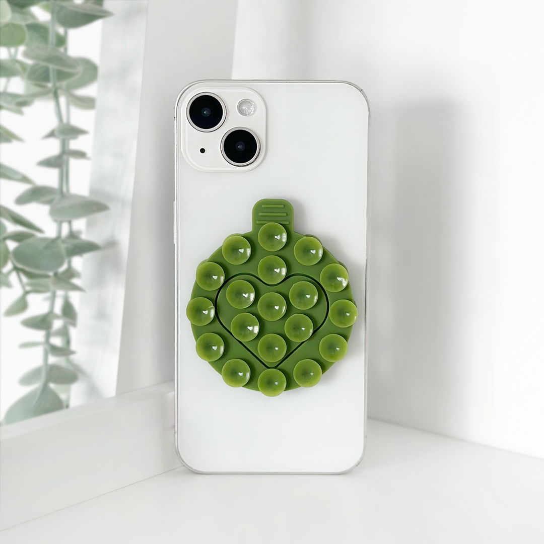 Suction Phone Holder - Green