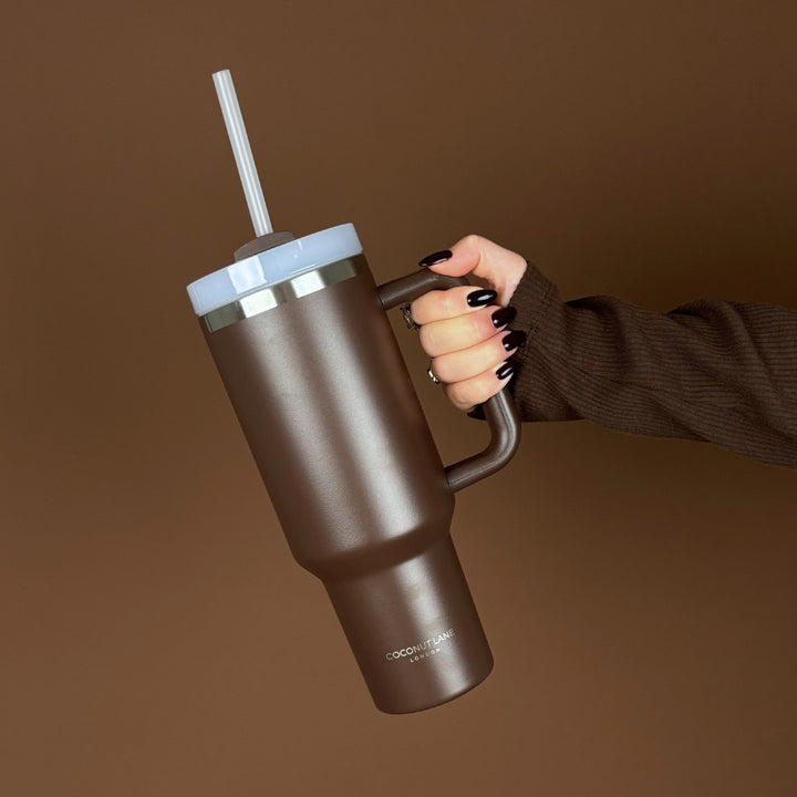 Stainless Steel Tumbler - Chocolate