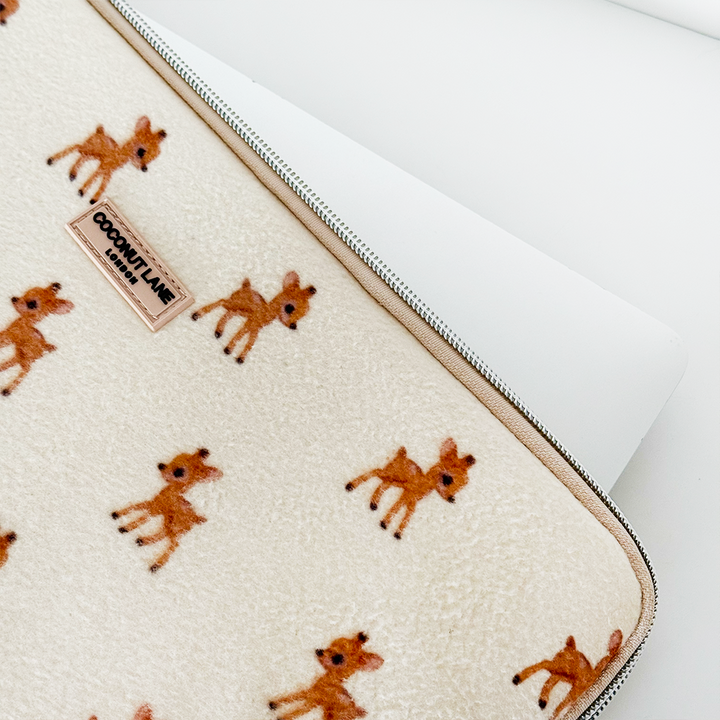Fleecy Fawn Laptop Sleeve