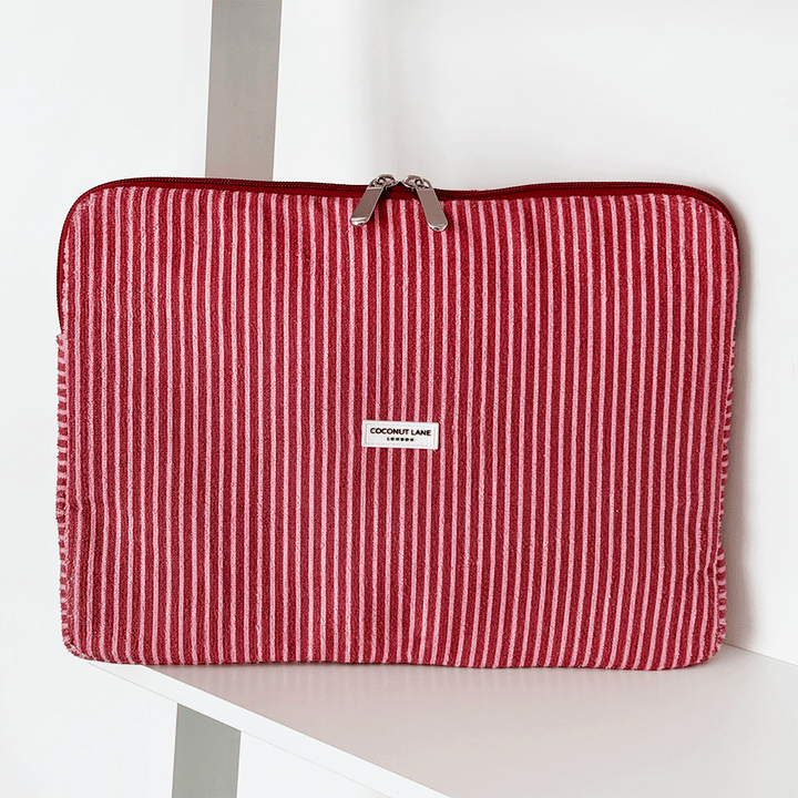 Mulberry Stripes TOWEL Laptop Sleeve