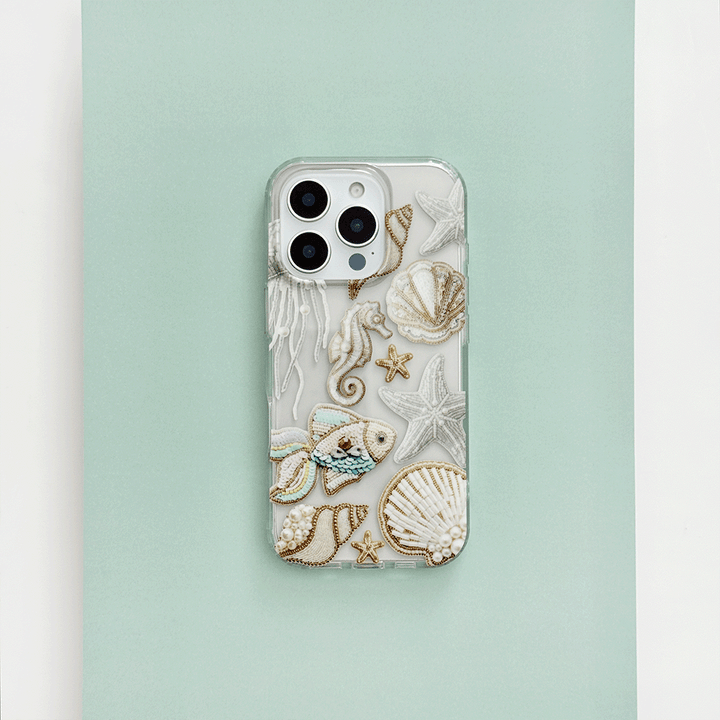 Clear Phone Case - Mermaid Muse