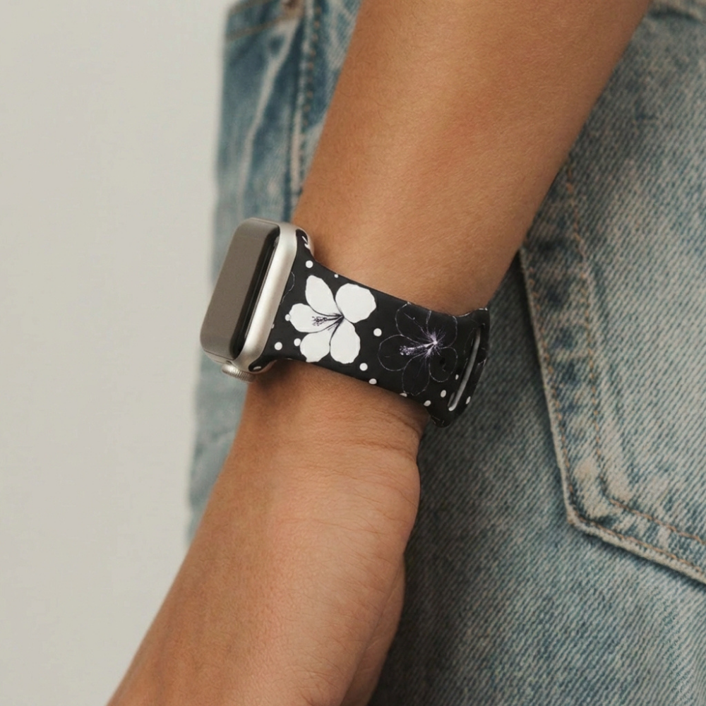 Mono Flora Apple Watch Strap